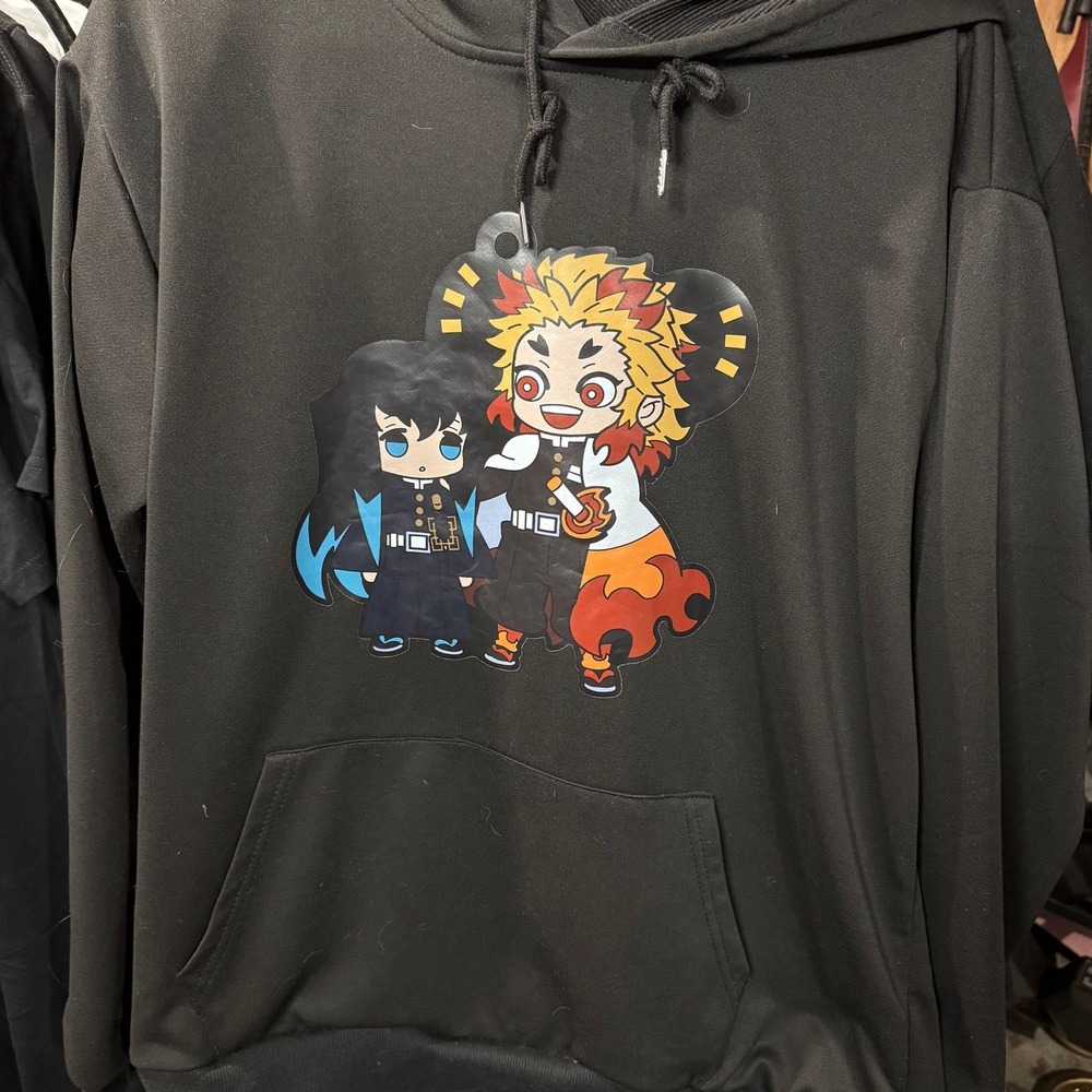 Demon Slayer - Rengoku and Muichiro chibi hoodie Large / Medium